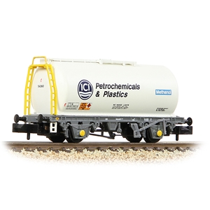 373-789 BR 45T TTA Tank Wagon 'ICI Petrochemicals' White (image for) 373-789 BR 45T TTA Tank Wagon 'ICI Petrochemicals' White